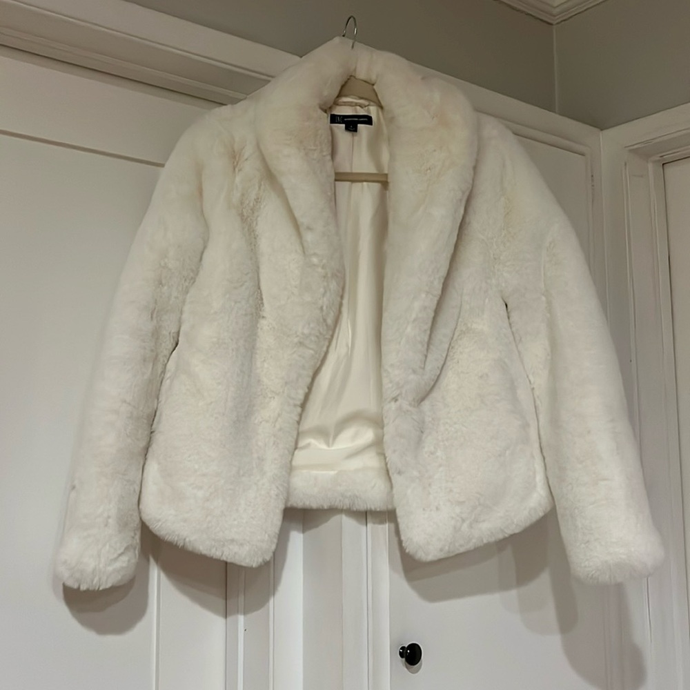 Faux fur jacket
